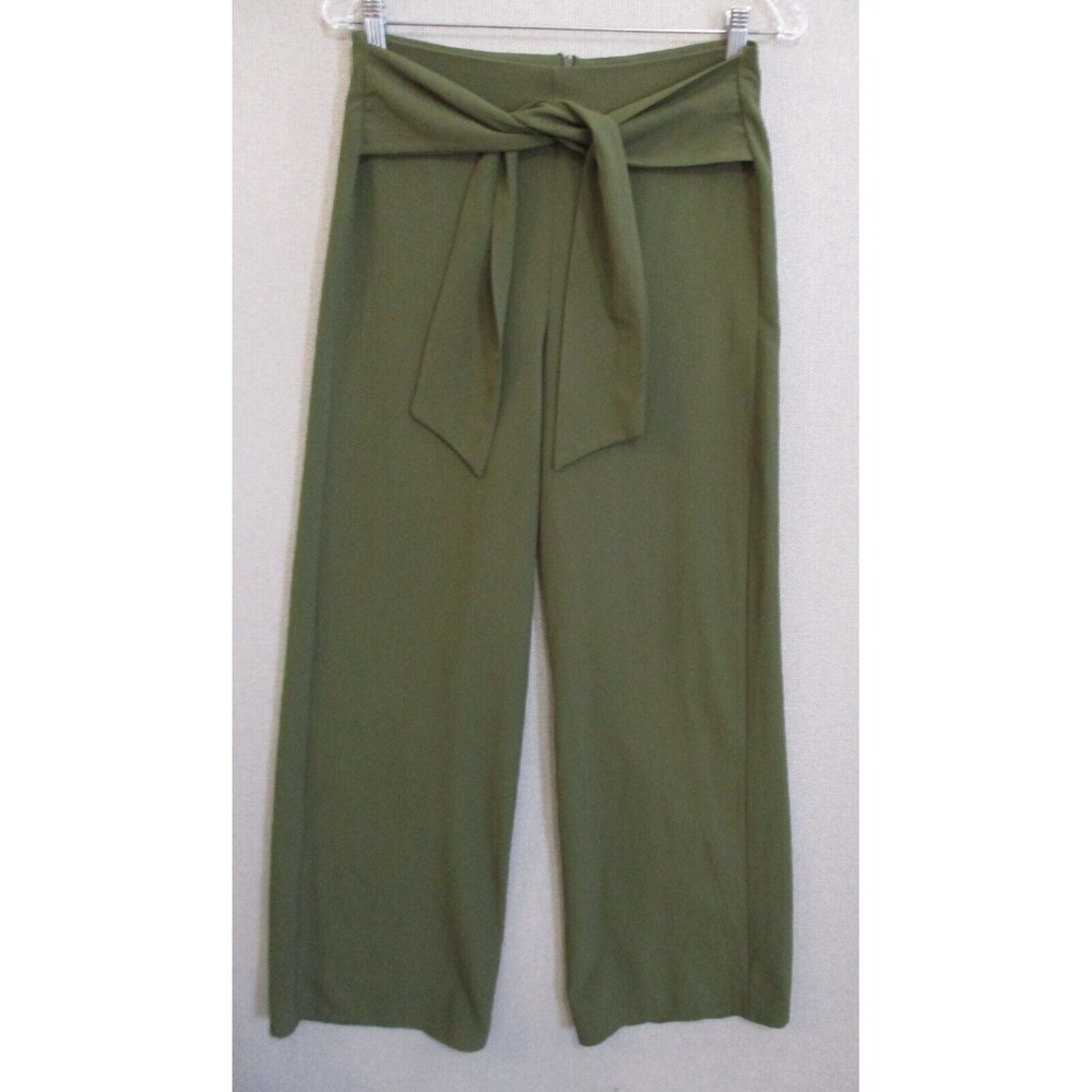 Gypsies & Moondust Wide Leg Tie Front Boho Pants Size Medium High Waist